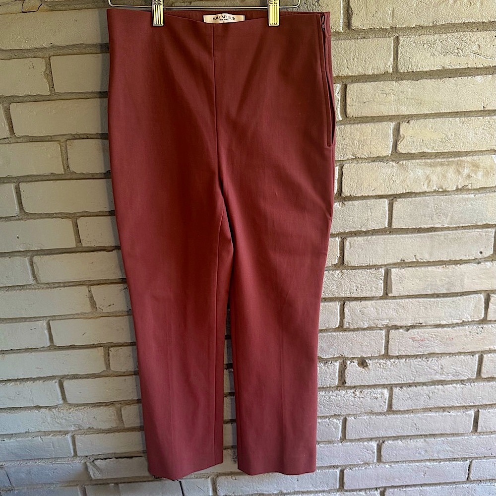 MM Lafleur Brick Red Trousers